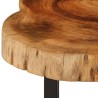 Table basse bois d'acacia massif 60x55x25 cm 626905626905
