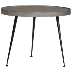 Table basse 3 pcs en bois composite argenté 626906626906
