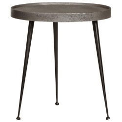 Table basse 3 pcs en bois composite argenté 626906626906