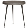 Table basse 3 pcs en bois composite argenté 626906626906