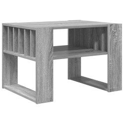 Table basse Gris Sonoma 66 x 49,5 x 45 cm Bois d'ingénierie 626907626907