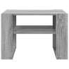 Table basse Gris Sonoma 66 x 49,5 x 45 cm Bois d'ingénierie 626907626907
