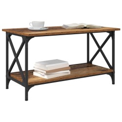 Table basse Bois ancien 80 x 45 x 45.5 cm Bois d'ingénierie 626909626909