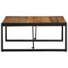 Table basse multicolore 80x80x35 cm bois de récupération massif 626911626911