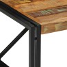 Table basse multicolore 80x80x35 cm bois de récupération massif 626911626911