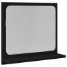 Miroir de salle de bain en chêne noir 40 x 10,5 x 37 cm bois d'ingénierie 626912626912