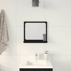 Miroir de salle de bain en chêne noir 40 x 10,5 x 37 cm bois d'ingénierie 626912626912