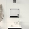 Miroir de salle de bain en chêne noir 40 x 10,5 x 37 cm bois d'ingénierie 626912626912