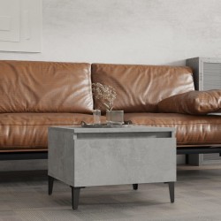 Table d'appoint Gris béton 50x46x35 cm Bois d'ingénierie 626918626918