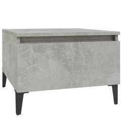 Table d'appoint Gris béton 50x46x35 cm Bois d'ingénierie 626918626918