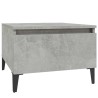 Table d'appoint Gris béton 50x46x35 cm Bois d'ingénierie 626918626918