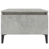 Table d'appoint Gris béton 50x46x35 cm Bois d'ingénierie 626918626918