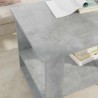 Table basse Gris béton 72 x 50 x 50 cm Bois d'ingénierie 626919626919