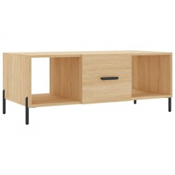Table basse chêne sonoma 102x50x40 cm bois d'ingénierie 626920626920