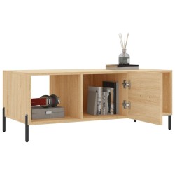 Table basse chêne sonoma 102x50x40 cm bois d'ingénierie 626920626920