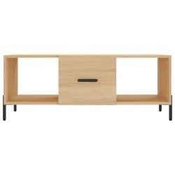 Table basse chêne sonoma 102x50x40 cm bois d'ingénierie 626920626920