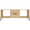 Table basse chêne sonoma 102x50x40 cm bois d'ingénierie 626920626920