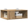 Table basse chêne artisanal 90x67x33 cm bois d'ingénierie 626925626925