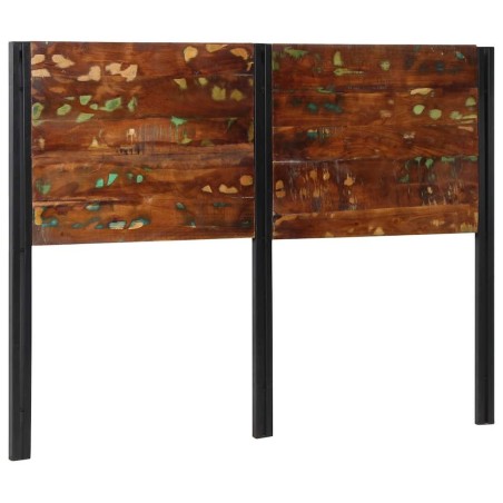 Tête de lit 140 cm bois massif récupéré et fer 626926626926