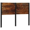 Tête de lit 140 cm bois massif récupéré et fer 626926626926