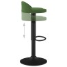 Tabouret de bar Vert foncé Velours 626929626929
