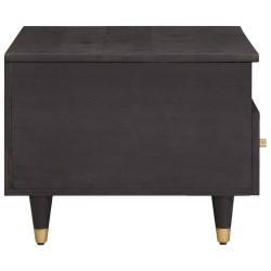 Table basse Noir 80 x 54 x 40 cm Bois de mangue massif 626933626933