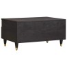 Table basse Noir 80 x 54 x 40 cm Bois de mangue massif 626933626933
