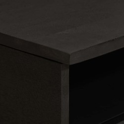 Table basse Noir 80 x 54 x 40 cm Bois de mangue massif 626933626933