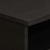 Table basse Noir 80 x 54 x 40 cm Bois de mangue massif 626933626933