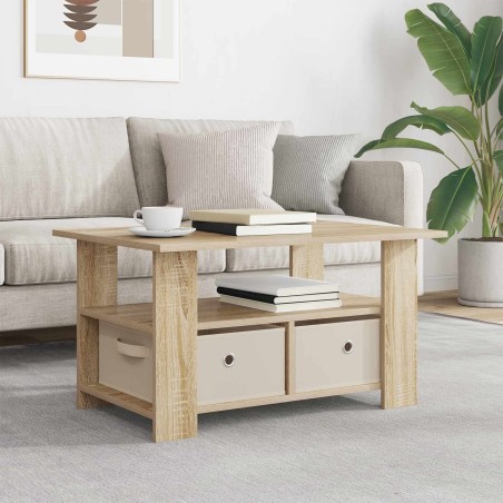 Table basse Chêne Sonoma 77 x 55 x 42 cm Bois d'ingénierie 626934626934