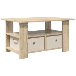 Table basse Chêne Sonoma 77 x 55 x 42 cm Bois d'ingénierie 626934626934
