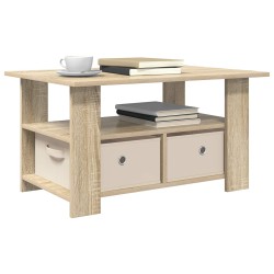 Table basse Chêne Sonoma 77 x 55 x 42 cm Bois d'ingénierie 626934626934