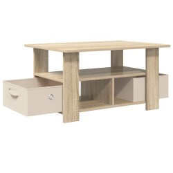 Table basse Chêne Sonoma 77 x 55 x 42 cm Bois d'ingénierie 626934626934