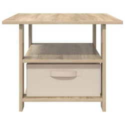 Table basse Chêne Sonoma 77 x 55 x 42 cm Bois d'ingénierie 626934626934