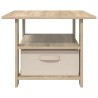 Table basse Chêne Sonoma 77 x 55 x 42 cm Bois d'ingénierie 626934626934