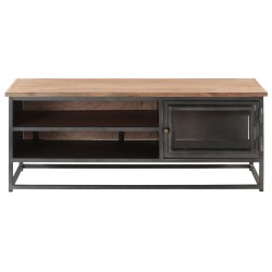 Table basse Gris 90x50x35 cm Bois d'acacia massif 626935626935