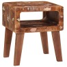 Table d'appoint Marron 40 x 32 x 46 cm Bois Recyclé Solide 626936626936
