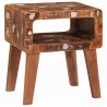 Table d'appoint Marron 40 x 32 x 46 cm Bois Recyclé Solide 626936626936