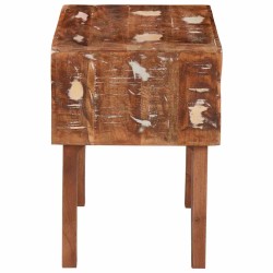 Table d'appoint Marron 40 x 32 x 46 cm Bois Recyclé Solide 626936626936