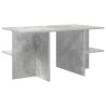 Table basse Gris béton 87 x 50 x 45 cm Bois d’ingénierie 626938626938