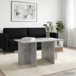 Table basse Gris béton 87 x 50 x 45 cm Bois d’ingénierie 626938626938