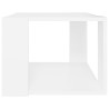 Table basse Blanc 40x40x30 cm Bois d'ingénierie 626939626939