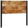 Tête de lit 120 cm bois massif manguier et fer 626942626942