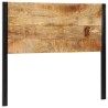 Tête de lit 120 cm bois massif manguier et fer 626942626942