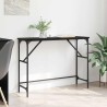 Table console Chêne noir 100 x 32 x 75 cm Bois d'ingénierie 626944626944