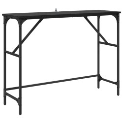 Table console Chêne noir 100 x 32 x 75 cm Bois d'ingénierie 626944626944