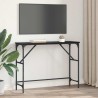 Table console Chêne noir 100 x 32 x 75 cm Bois d'ingénierie 626944626944