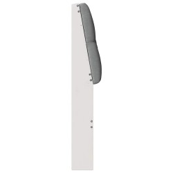 Tête de lit capitonnée Gris clair 135 cm Pin massif 626945626945
