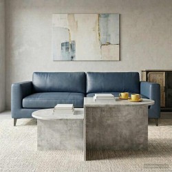 Table basse Gris béton 100 x 50 x 40 cm Bois d'ingénierie 626953626953