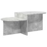 Table basse Gris béton 100 x 50 x 40 cm Bois d'ingénierie 626953626953